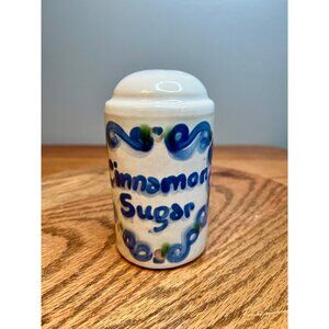 Vintage M.A Hadley Pottery Cinnamon Sugar Shaker Single Shaker
